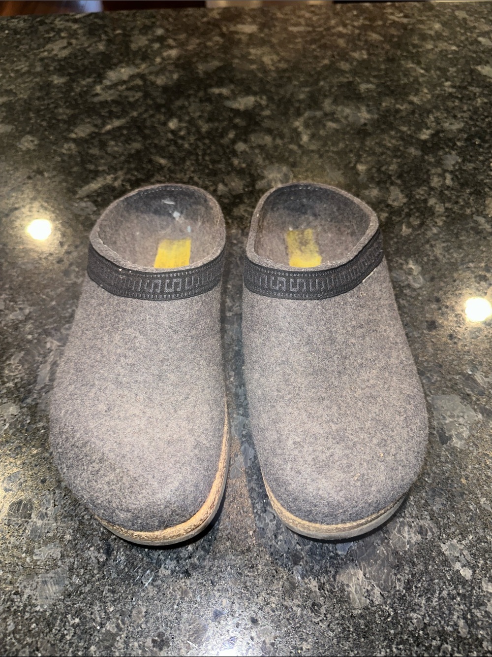 Stegman Classic Wool Clog Gray